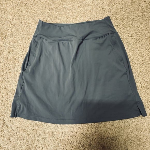 Gradual Pants - Gradual Womens Athletic Skort Size L Gray Blue Tennis Golf Skirt with Pockets